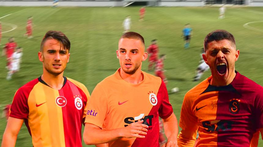 Galatasaray günün ikinci hazırlık maçında karşılaştığı Pendikspor'u 3-1 mağlup etti!