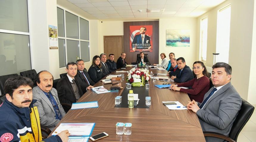 Muğla'da Afet Koordinasyon ve Değerlendirme Toplantısı yapıldı