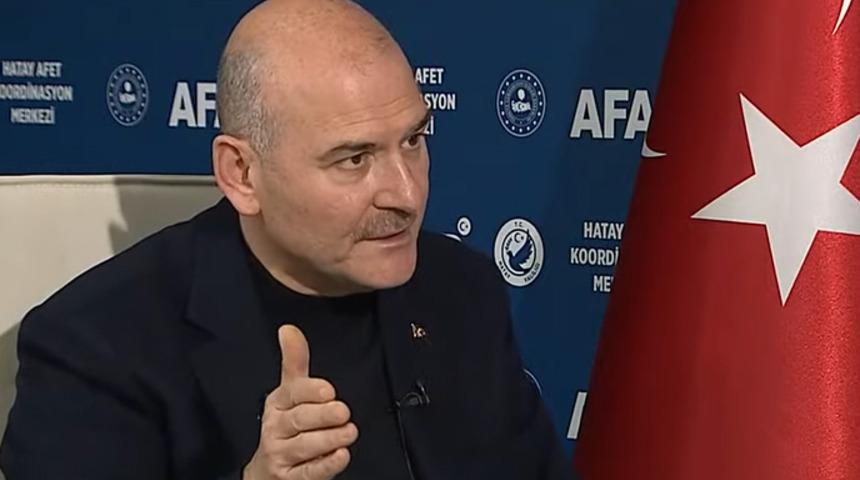 İ&ccedil;işleri Bakanı Soylu'dan canlı yayında dikkat &ccedil;eken s&ouml;zler: T&uuml;rkiye b&uuml;y&uuml;k bir kaos i&ccedil;inde kalırdı
