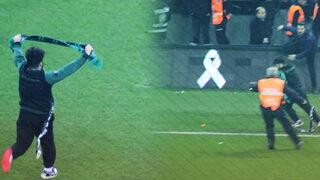 Deprem bölgesine gelirleri bağışlanmak üzere oynanan Kocaelispor Sakaryaspor maçında çirkin olaylar! Birçok taraftar gözaltında...