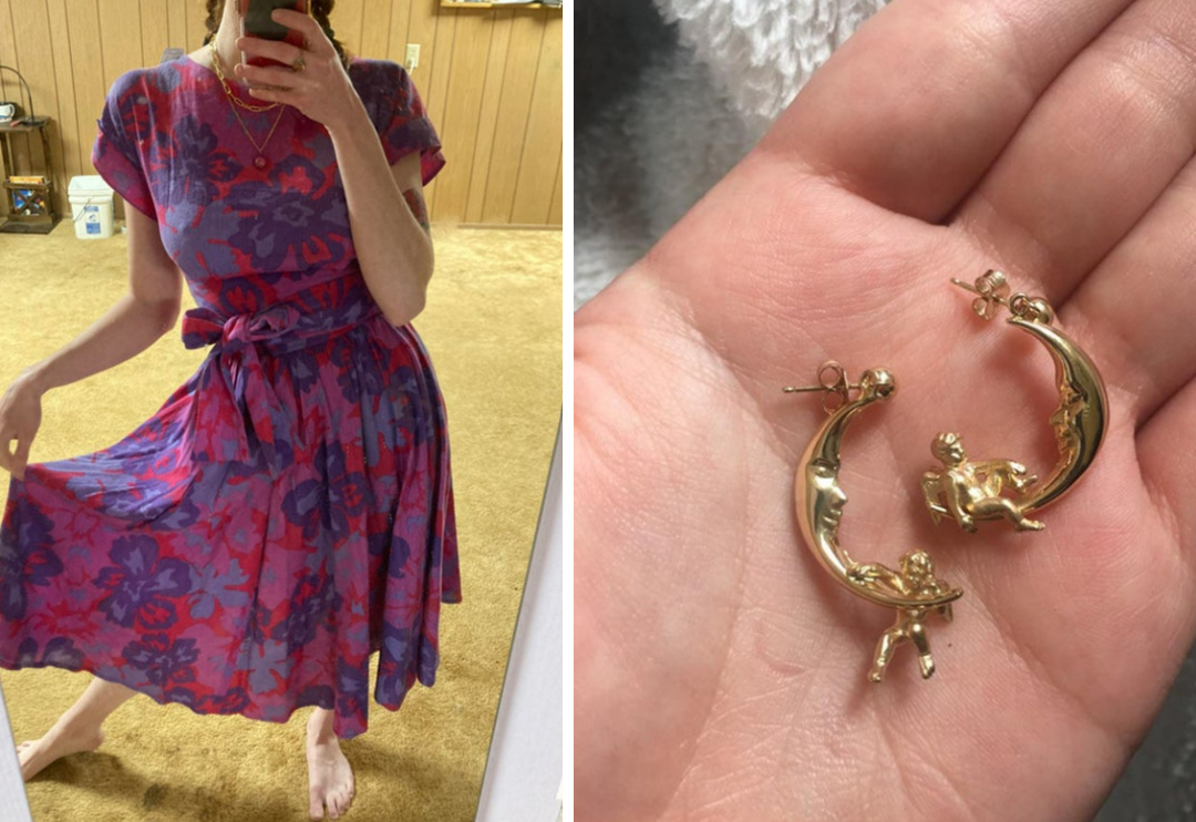 Resmen hazine &ccedil;ıktı! İkinci el d&uuml;kkanında bulunan şaşırtan eşyalar