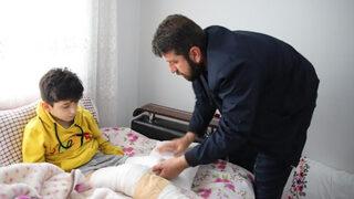 Kızının öldüğünü öğrendi, günler sonra oğlunu hastanede bacağı kesilmiş halde buldu!