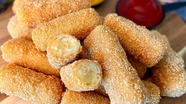 Dışı çıtır içi yumuşacık patates kroket tarifi! Nar gibi kızaran patates kroket nasıl yapılır?