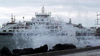 Kuzey Ege'de hafta sonu lodos nedeniyle bazı feribot seferleri yapılamayacak