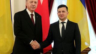 Cumhurbaşkanı Erdoğan ve Zelenskiy arasında kritik görüşme