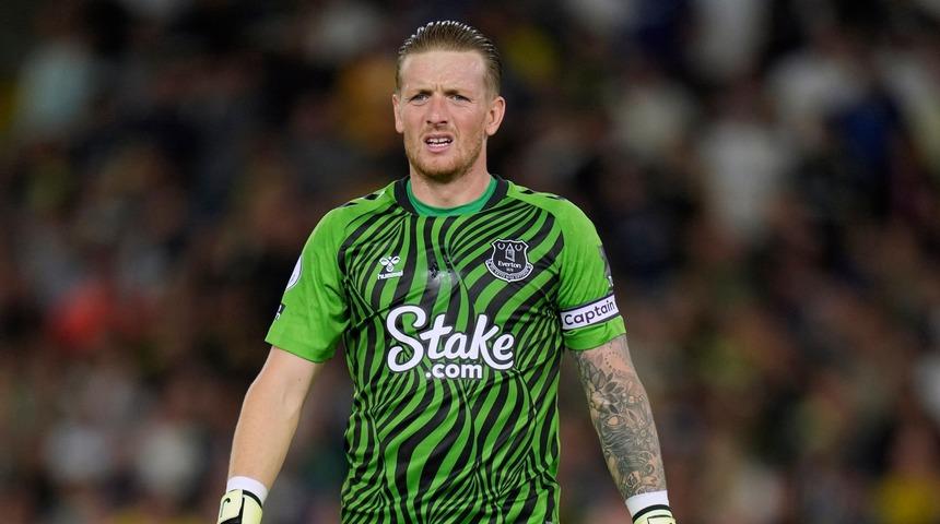 Everton'da kaleci Jordan Pickford'ın sözleşmesi 2027'ye kadar uzatıldı