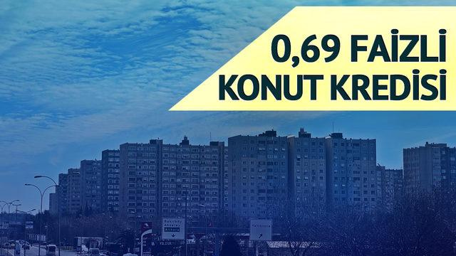 0,69 faizli orta gelirliye konut kredisi işlemleri başladı! İstanbul’da hane geliri 80 bin TL olan yararlanabilecek