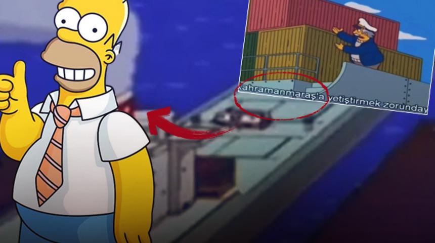 The Simpsons (Simpsonlar) yine iş başında! Kahramanmaraş depremini bildiler mi? “DVD’leri Kahramanmaraş’a yetiştirmek zorundayız”