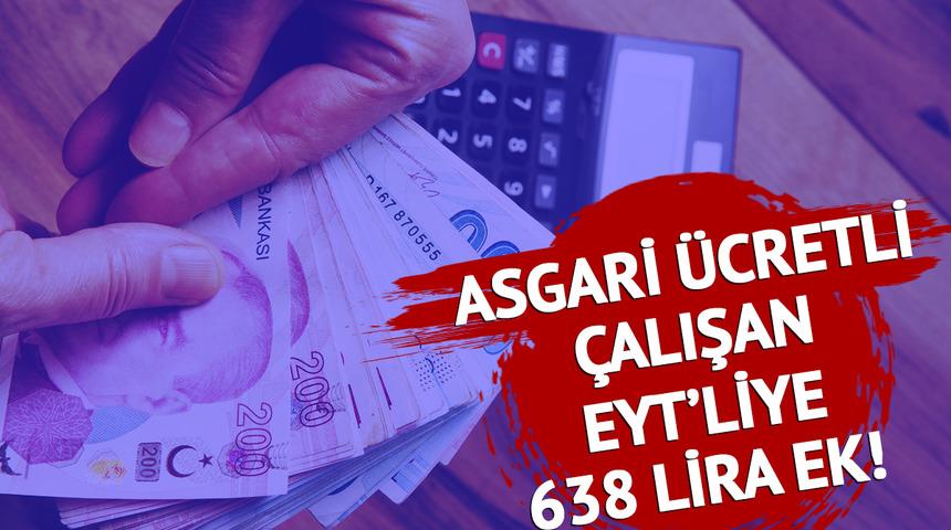 EYT SON DAKİKA | Çalışan EYT’linin maaşına en az 638 liralık ek! Salı günü Meclis’e geliyor: Brüt maaş alana avantaj…