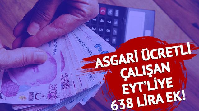 EYT SON DAKİKA | Çalışan EYT’linin maaşına en az 638 liralık ek! Salı günü Meclis’e geliyor: Brüt maaş alana avantaj…