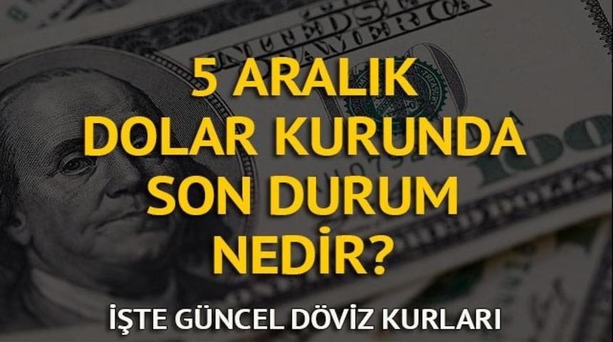 Dolar bugün ne kadar oldu? Dolar 3,90 liranın altına indi! İşte güncel döviz kurları (5 Aralık)