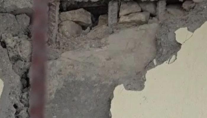Kolonlarına ekleme yapılan binaya 'az hasarlı' raporu verildi