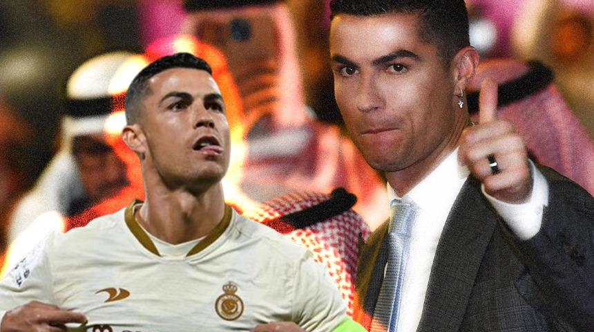 Cristiano Ronaldo Al Nassr formasıyla eski günlerini hatırlattı! 26 dakikada hat-trick yaptı... 