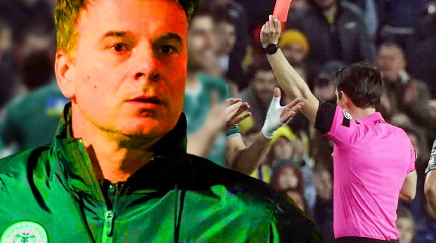 Konyaspor teknik direktörü Aleksandar Stanojevic'ten 4-0'lık Fenerbahçe mağlubiyeti sonrası hakem tepkisi! "Bizi maçtan kopardı"