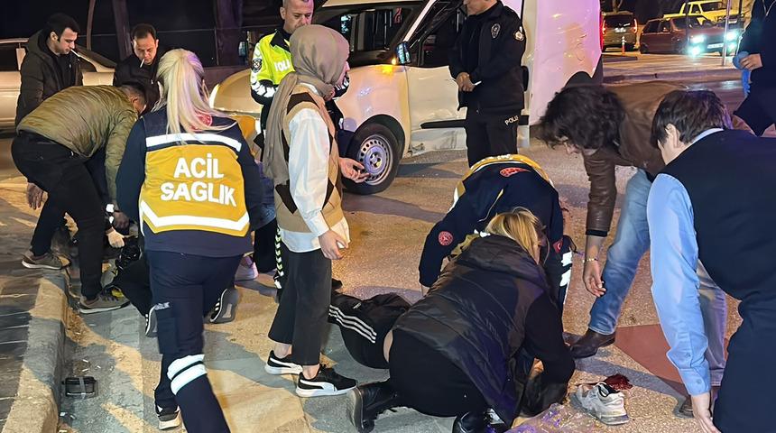 Düzce'de trafik kazası: 2 kişi ağır yaralandı!