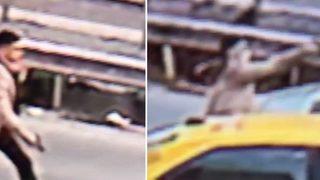 Trafikte tartıştığı sürücüye kurşun yağdırdı! Dehşet anları kamerada