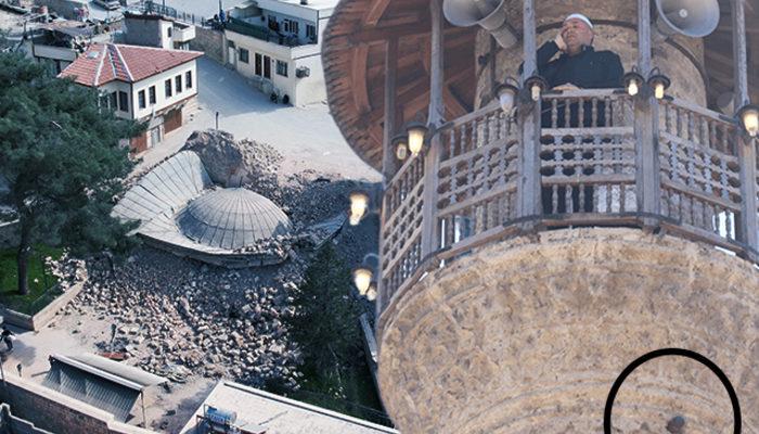 Fransız işgalcilerin yıkamadığı cami depremde yıkıldı!