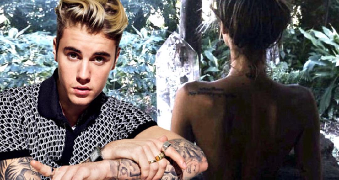 Justin Bieber'ın eski sevgilisi Sahara Ray &ccedil;ırıl&ccedil;ıplak soyundu!