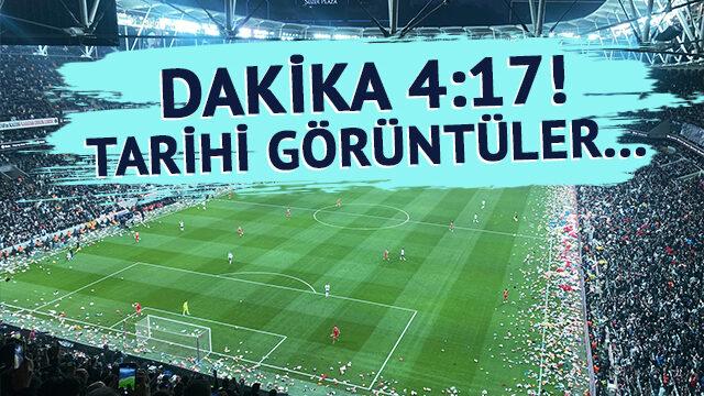 Son dakika: Tarihi görüntüler! Beşiktaş - Antalyaspor maçında herkesi duygulandıran dakika: 4:17! 'Bu Oyuncak Sana Arkadaşım' kampanyasıyla saha kenarı doldu taştı...