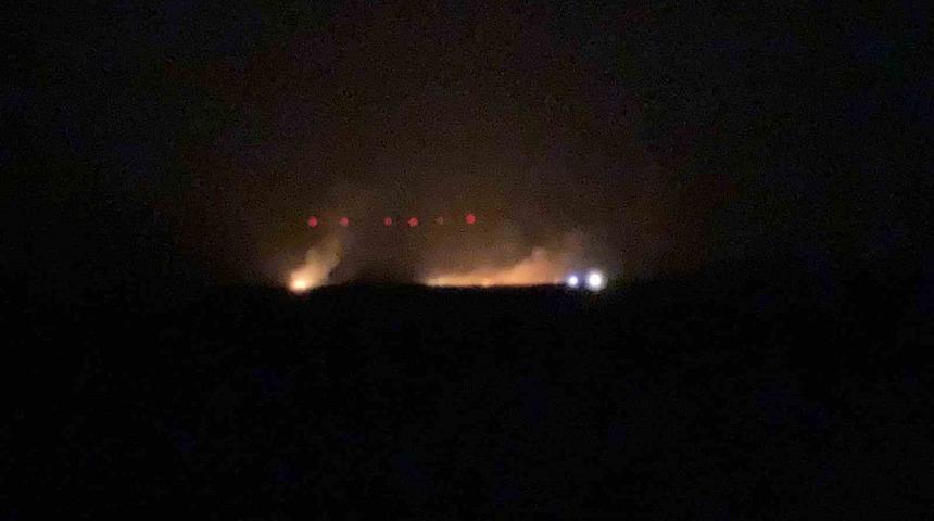 Gala Gölü Milli Parkı alevler içinde