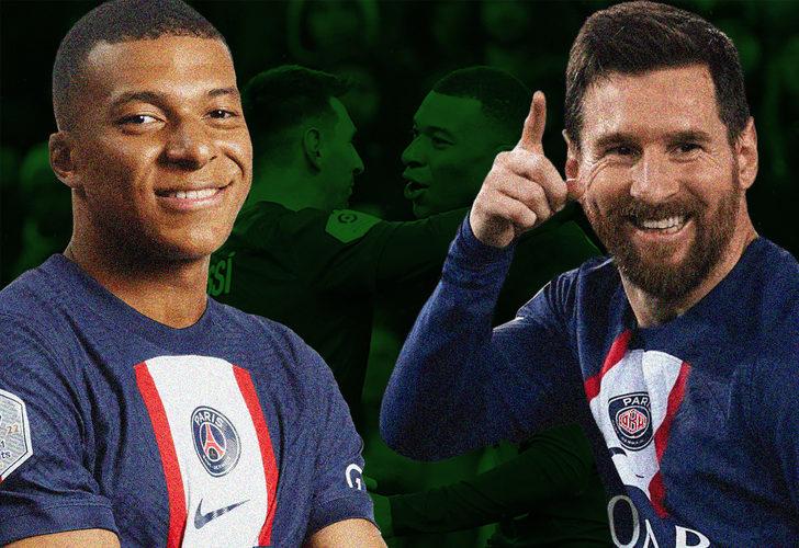 Messi ve Mbappe omuz omuza verip rekoru kırdılar! Üzülen ise Cengiz Ünder oldu...