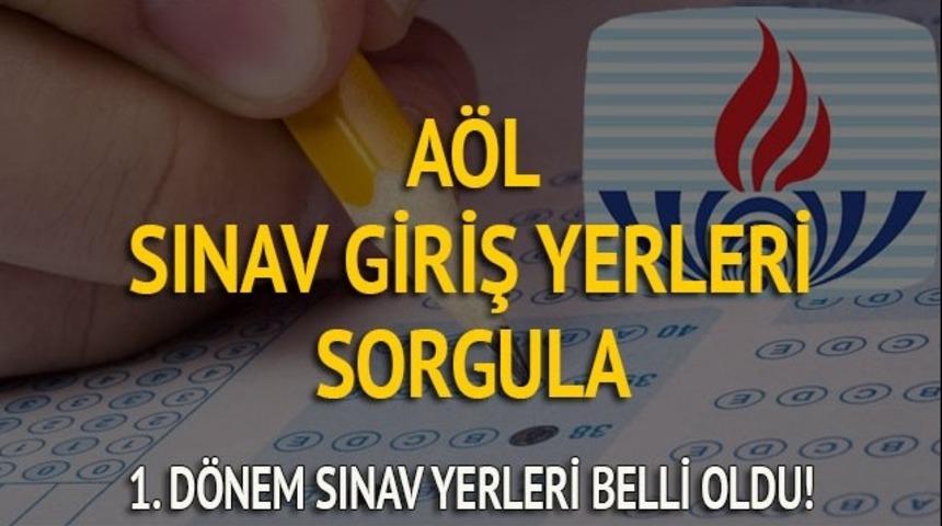 AÖL sınav yerleri: Tıkla MEB AÖL sınav giriş yerleri sorgula, öğren!