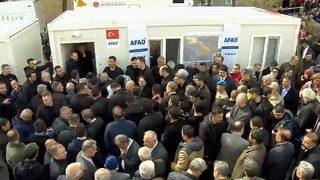 Cumhurbaşkanı Erdoğan, incelemelerde bulunmak üzere Adıyaman'da...