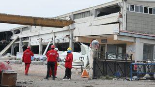 Kahramanmaraş'ta depremde kısmen çöken fabrikada 1 kişi öldü, 4 kişi yaralandı
