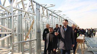Bakan Kurum'dan Adıyaman'da konteyner kent ziyareti