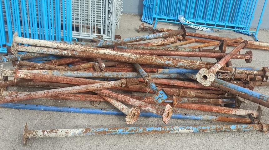 Karabük'te öğrenci yurdu inşaatından hırsızlık yapan 2 zanlı tutuklandı