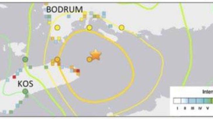 Deprem sonrası Bodrum'da ilk kez görüldü
