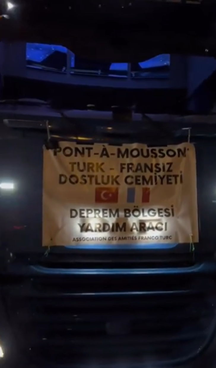 Fransa’da yaşayan Yozgatlı tır şoförü Gülfem Zengin, kendi tırıyla 4300 kilometre yol giderek deprem bölgesine ulaştı! Yardımları böyle götürdü G4