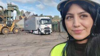 Fransa’da yaşayan Yozgatlı tır şoförü Gülfem Zengin, kendi tırıyla 4300 kilometre yol giderek deprem bölgesine ulaştı! Yardımları böyle götürdü