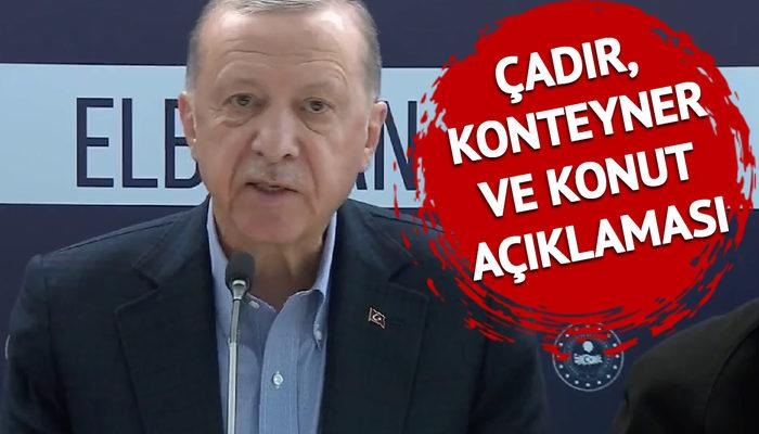 Ödemeler bugün başlıyor! Erdoğan Kahramanmaraş'tan duyurdu