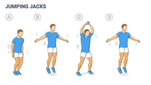 Jumping jack hareketi nedir, nasıl yapılır? Jumping jack hareketi hangi kasları çalıştırır, ne işe yarar?