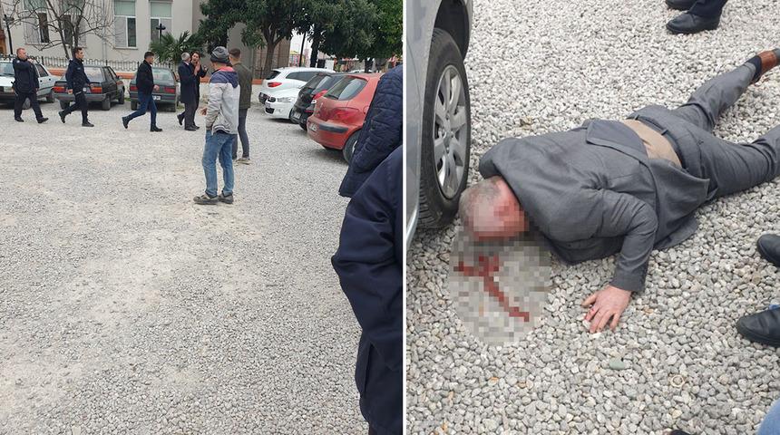 Adliye çıkışında baltalı kavga! Ortalık bir anda karıştı, kanlar içinde kaldı