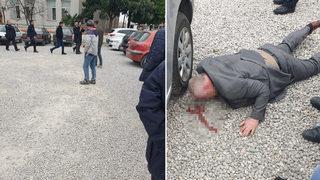 Adliye çıkışında baltalı kavga! Ortalık bir anda karıştı, kanlar içinde kaldı