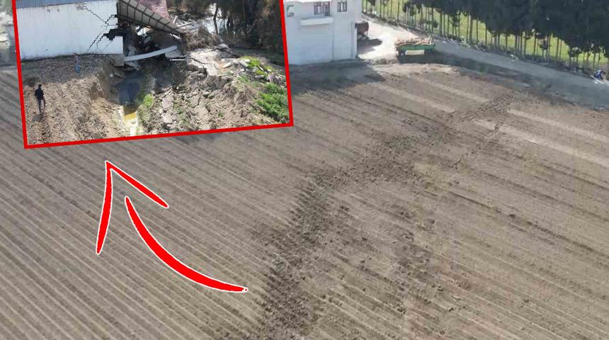 Deprem nedeniyle bu hale geldi: Fay hattı çiftliği ikiye böldü! "Kıyamet kopuyor zannettim"