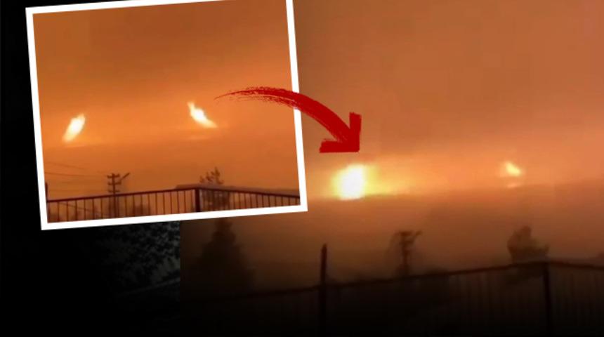 7.7 büyüklüğündeki deprem sırasında çekildiği iddia edildi... 2 gölden korkutan görüntü!