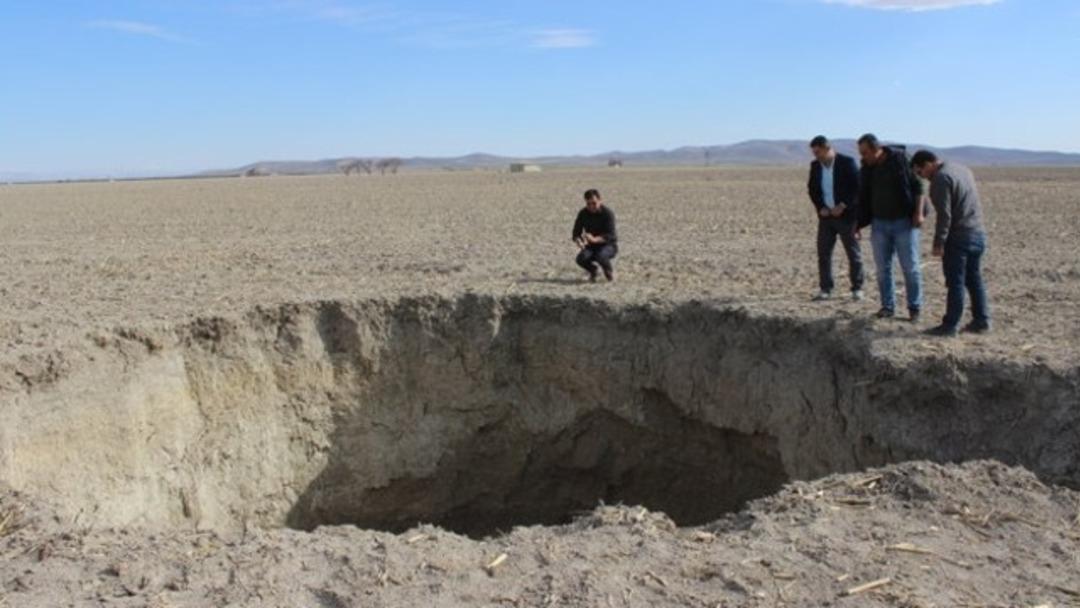 Konya'da korkutan g&ouml;r&uuml;nt&uuml;!