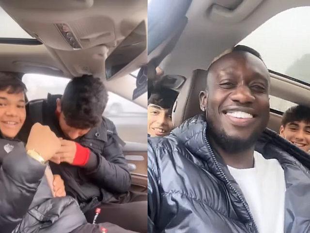 Fatih Karagümrük'ün golcüsü Mbaye Diagne yine gündemde! Antrenmandan eve dönerken öyle bir şey yaptı ki...