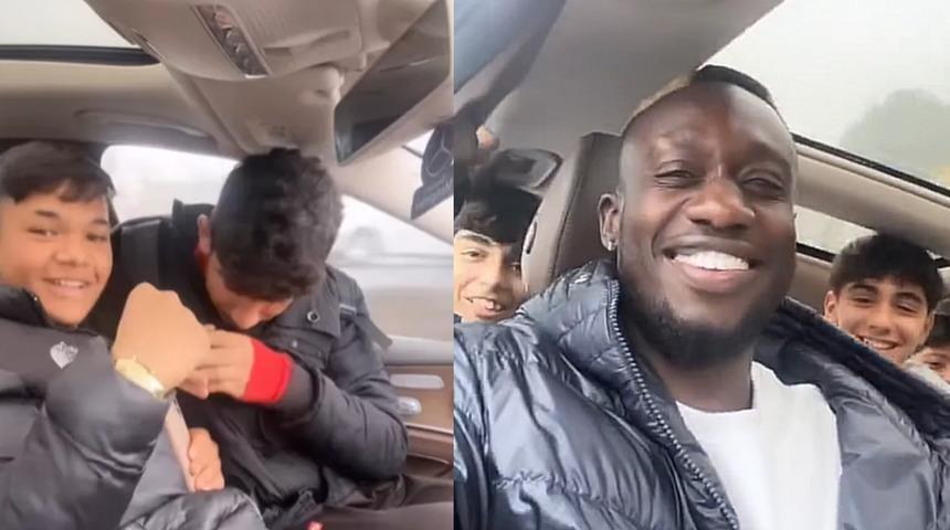 Fatih Karagümrük'ün golcüsü Mbaye Diagne yine gündemde! Antrenmandan eve dönerken öyle bir şey yaptı ki...