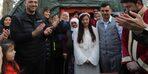 Çadır kentte ilk nikah: Umut olsun diye evlendik