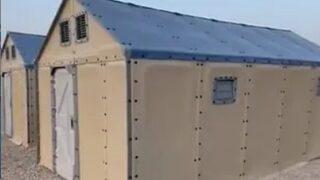 İsviçre’den gönderilen klimalı çadırlar Hatay’a kuruldu! Sosyal medyanın gündemine yerleşti