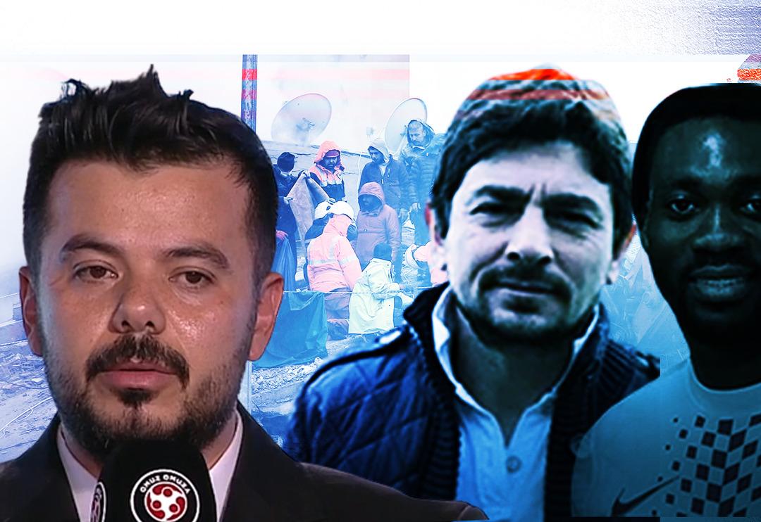 Hatayspor antren&ouml;rlerinden Osman Ateş anlattıklarıyla herkesi duygulandırdı! "Atsu ve Taner Savut &uuml;st katımdaydı, sırtımla ellerimle duvarları kırdım..."