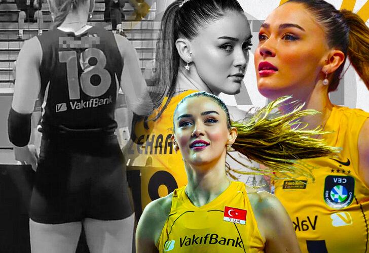 Vakıfbanklı milli voleybolcu Zehra Güneş CEV Şampiyonlar Ligi play-off rövanş maçında yaptığı anlamlı hareketle alkış aldı!