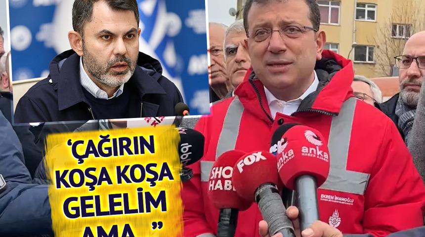 Ekrem İmamoğlu'ndan Murat Kurum'un gündem olan sözlerine yanıt: 'Hangi rezerv alanına taşıyacaksınız?'