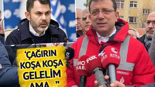 Ekrem İmamoğlu'ndan Murat Kurum'un gündem olan sözlerine yanıt: 'Hangi rezerv alanına taşıyacaksınız?'