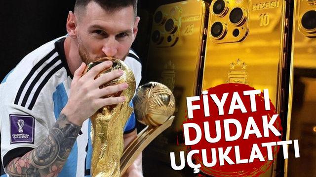Fiyatını öğrenenler inanamıyor! Lionel Messi'den takım arkadaşlarına 24 ayar altın kaplama iPhone