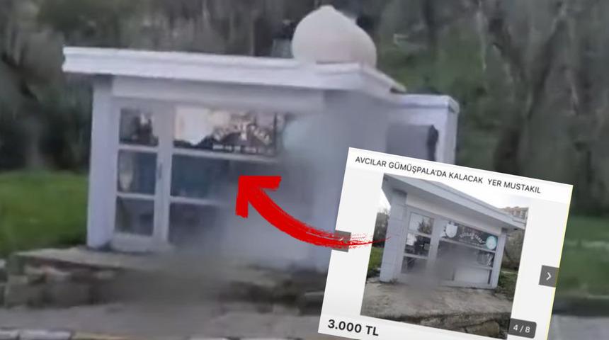 Taksi durağını 'kiralık ev' diye ilana koydu! Utanmadı sıkılmadı, bir de zam yaptı... Göl manzaralı, mutfaklı, banyolu diye pazarladı